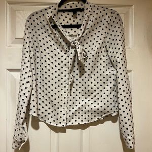 Forever 21 Polka Dot Blouse